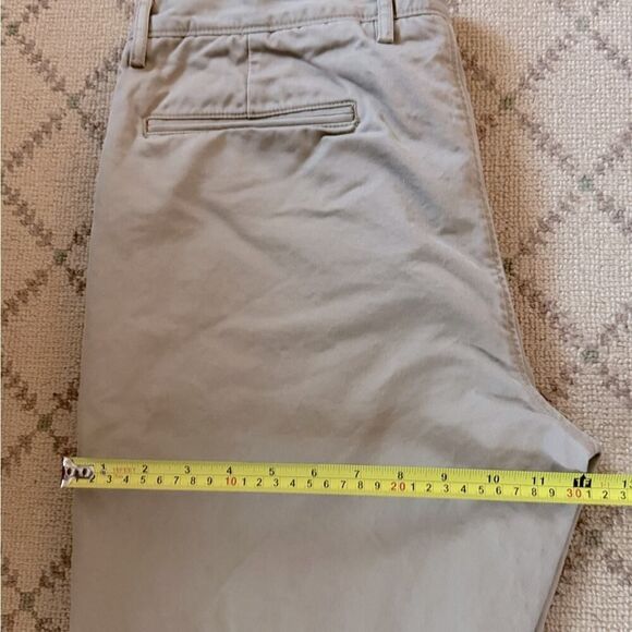 J. Crew 770 Khaki Chino pant w flannel lining 34 x 32 - Picture 11 of 11